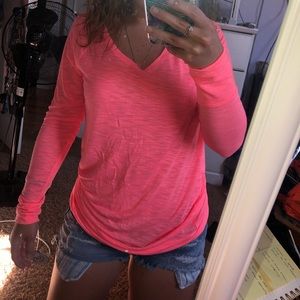 SO Pink Long Sleeve Shirt